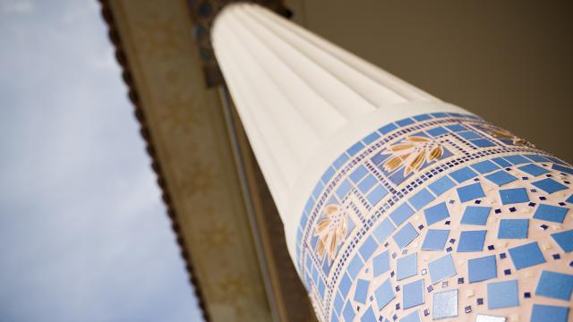 Mozaïek Galerie Thermale Contrexéville ©j. Baudoin Fotograaf voor Bestemming Vittel Contrexéville