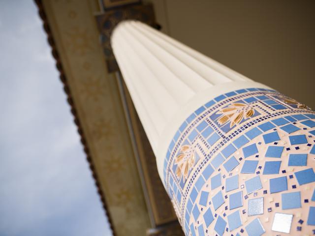 Colonnade Thermal Gallery Contrexéville @j. Baudoin Industrial Photographer