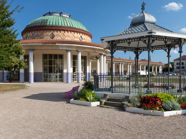 Kiosk and Pavilion of the Springs©domaine Thermal Contrexeville