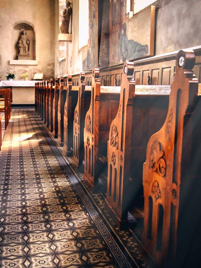 Interior of the church St Epvre Contrexéville©a.yenou For Contrexéville Tourism
