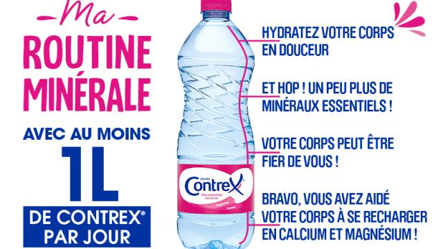 Composition de l'eau de Contrex