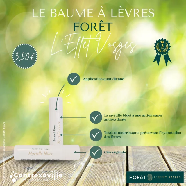 Baume à lèvres Forêt l'Effet Vosges